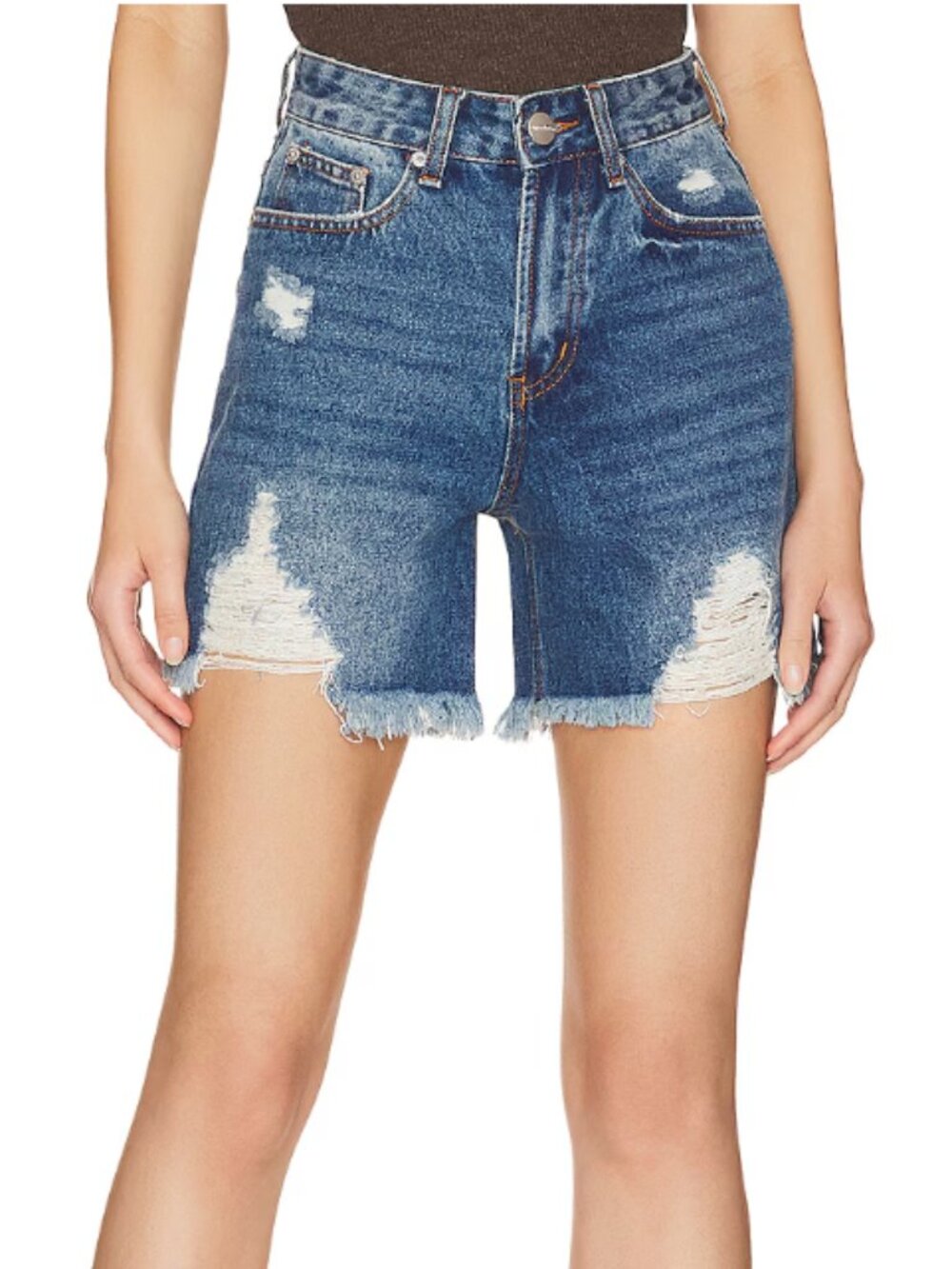 Revolve Superdown | Lennon Distressed Mid Short (RUNS SMALL)